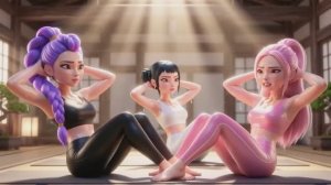 🚽🏆 Rumi, Mira are Preparing for a Fart Competition 💨| Who Will Jinu Choose ? | KPOP Demon Hunters