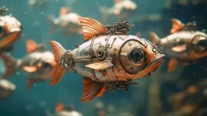 Подводные исследователи (стимпанк)