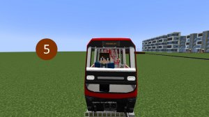 5 линия моего метро в городе Мироград в майнкрафт