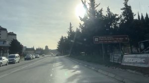 Ялта. "Новая Ливадия". Ливадийская развилка. ТатНефть. ЮБШ обводная. 18.12.25. Крым. Crimea. Yalta.