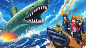 Новогоднее пожирание нубасов.Мир кораблей K-1