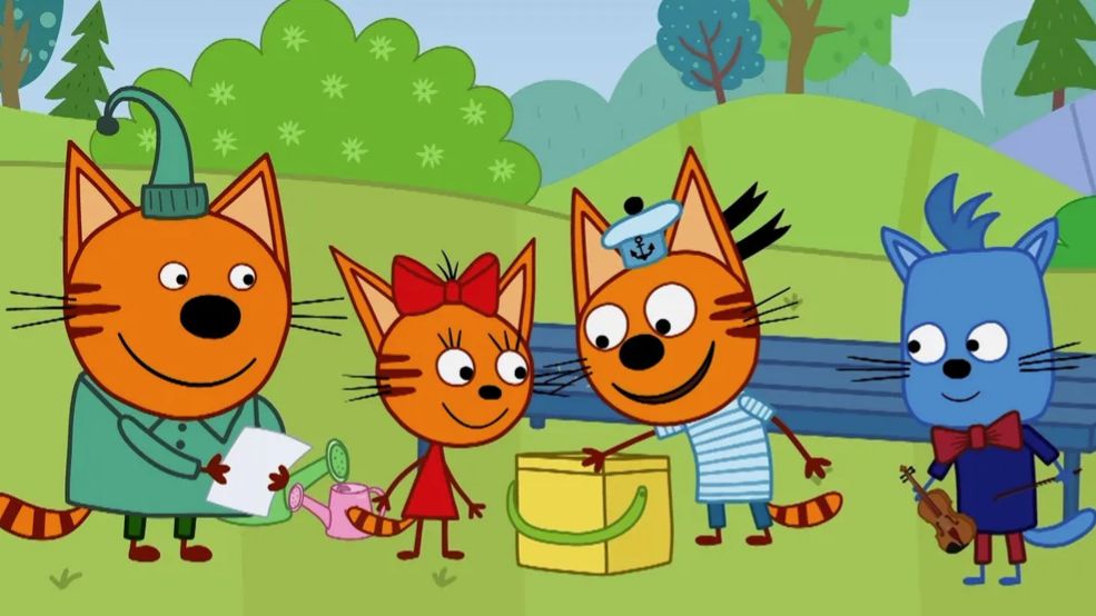 ТРИ КОТА ВИДЕОИГРА ДЛЯ ДЕТЕЙ - ТРИ КОТА СБОРНИК смотреть онлайн