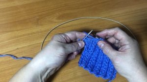 Классная широкая резинка спицами