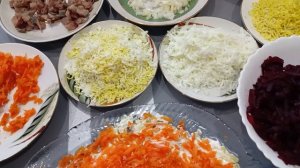 Салат,, Селедка под шубой".Мой рецепт.