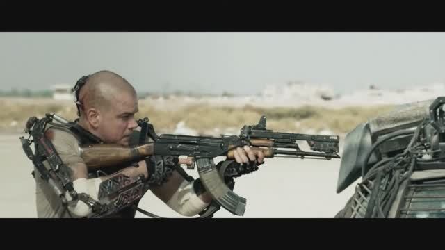 Элизиум_ Рай не на Земле. Бой с дронами. смотреть онлайн