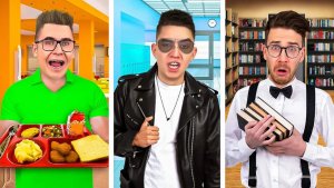 Типы УЧЕНИКОВ в ШКОЛЕ ! А4