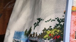 Марафон на один день #вышивка #поселокнаберегуозера