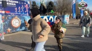 Апти Алаудинов "АХМАТ". Новогодний забег в Астрахани