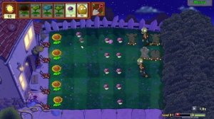 Plants vs Zombies - Level 2-1