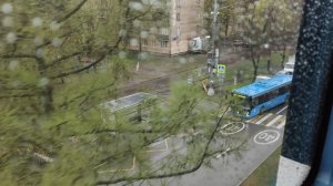 [Архив] Поездка на монорельсе. Москва, 18.04.2024