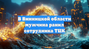 В Винницкой области мужчина ранил сотрудника ТЦК