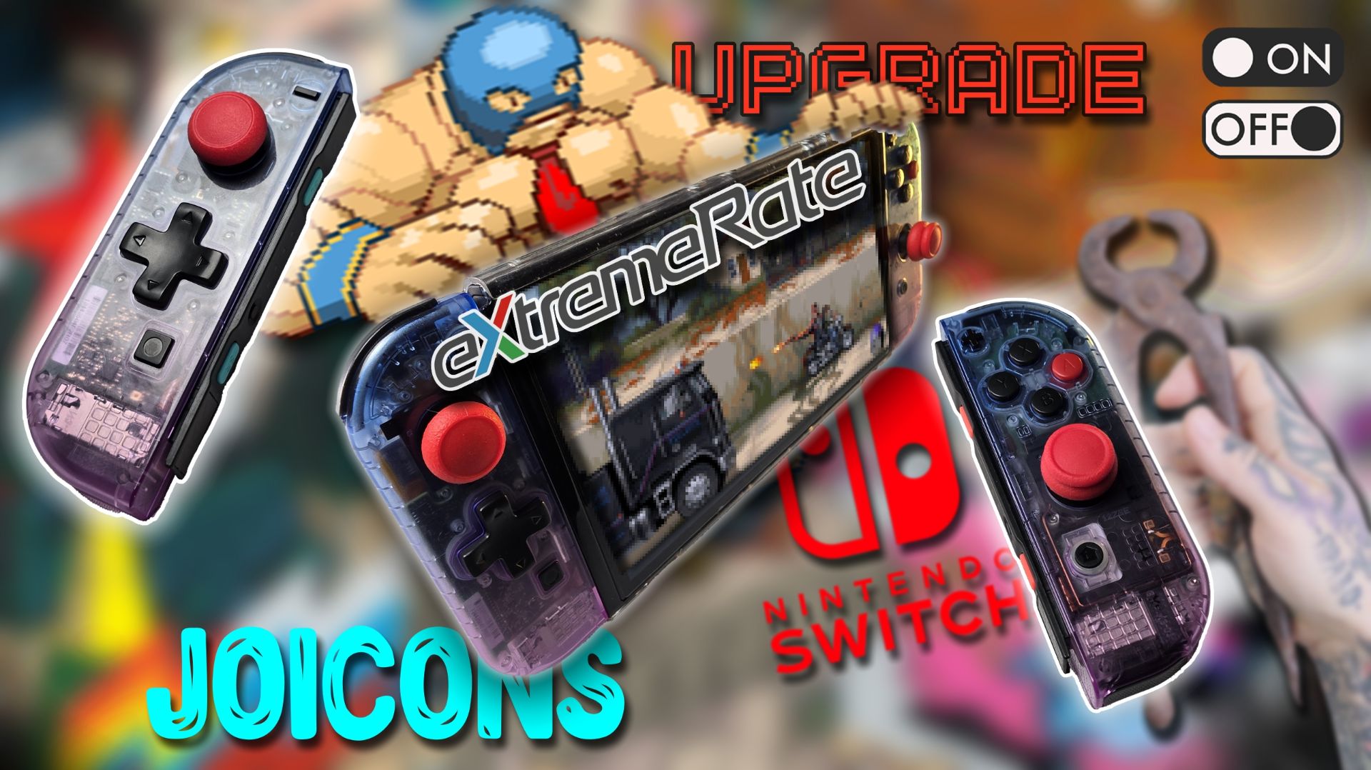 Замена Корпуса и Стиков на Joicons Nintendo Switch | ExtremeRate + Aknes смотреть онлайн