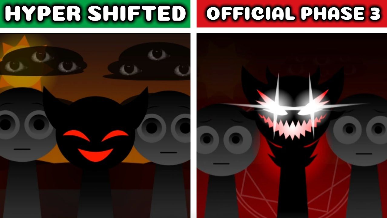 INCREDIBOX SPRUNKI🎵 HYPER SHIFTED⚡️: ОФИЦИАЛЬНАЯ ФАЗА 2 VS ФАЗА 3💥🌀 У КОГО БОЛЬШЕ МОЩИ?🤯💪 смотреть онлайн