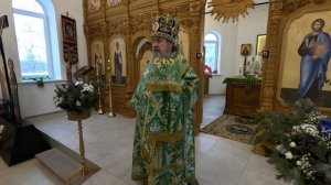 Проповедь епископа Максима в храме святого праведного Иоанна Кронштадского