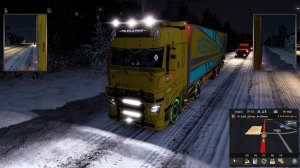 Стрим Доставка Грузов По Снегу И Скользким Дорогам Frosty_v10_4 С Дрифтом Hex Map  Чех Мап Сурового