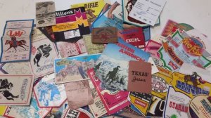 Старинные этикетки и флешеры от джинсов эпохи СССР