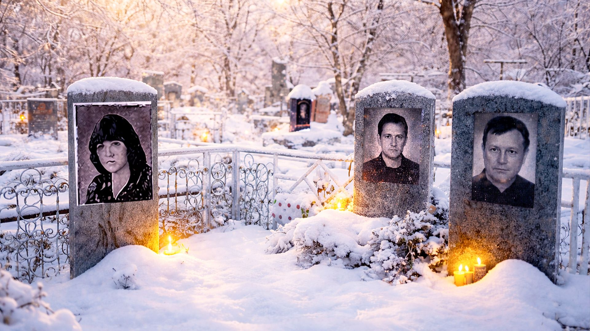 Зимние МОГИЛЫ  смотри ОСТОРОЖНО!!! Взгляды пробирают до души смотреть онлайн