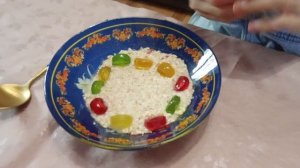 каша с конфетами