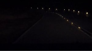 Ночная дорога в Шотландии