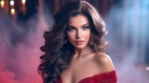 На русском "LADY IN RED"