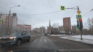 Лесопарковая улица, Красноярск 02.01.2026г.