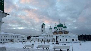 Утреня. Часы. Божественная Литургия. Свято-Троицкий Александра Свирского монастырь.