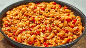 Я ещё никогда не готовила макароны так вкусно! 😋 Вкусно, сытно и просто!