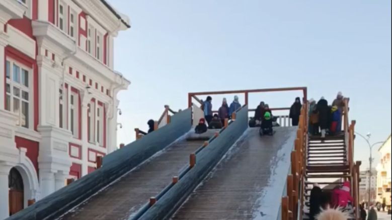 Настоящая зима. Настоящее каникулы! смотреть онлайн