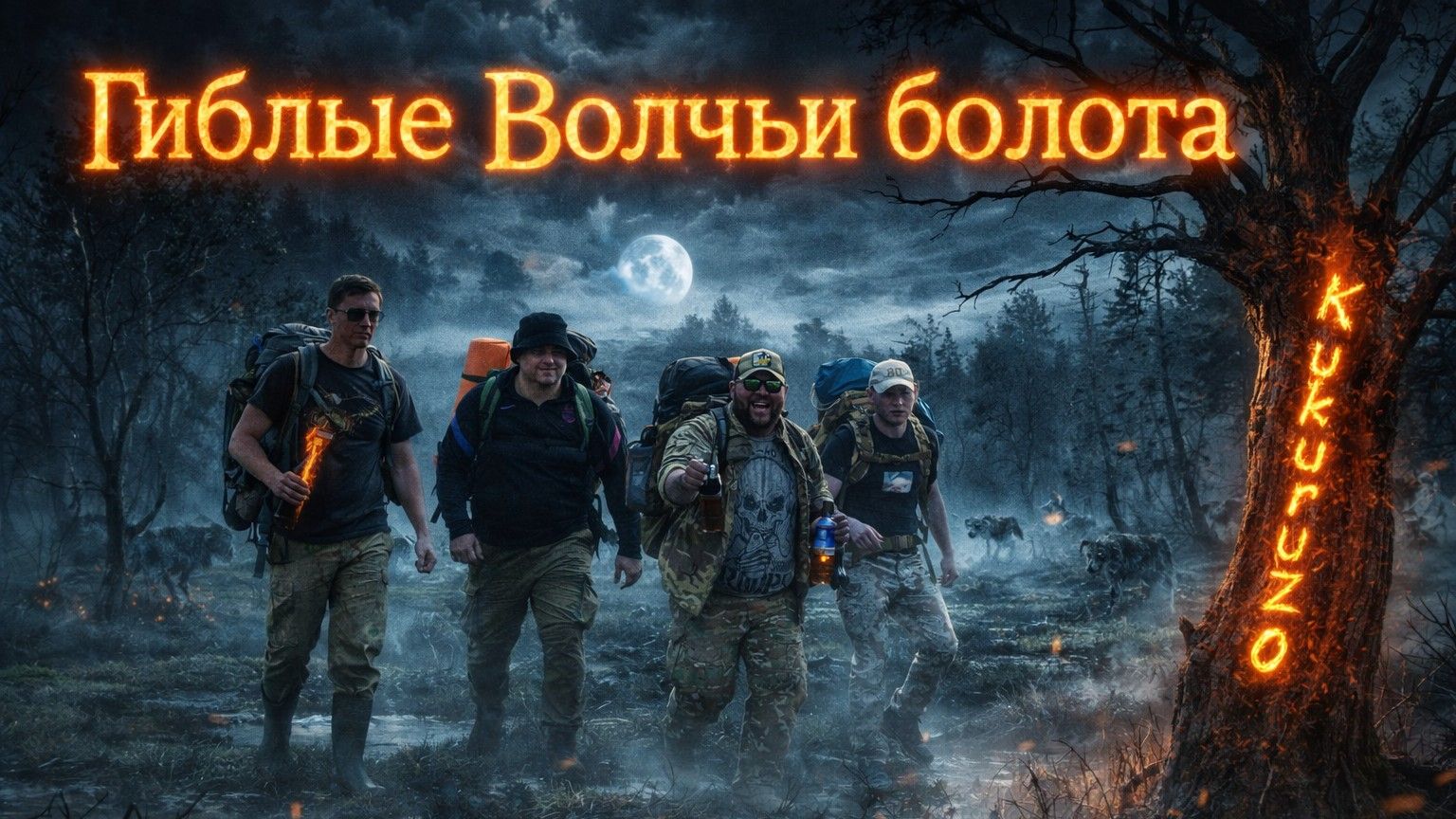 Волчьи Болота, истоки реки Шушмор. Первая ночь в аномальной зоне. смотреть онлайн