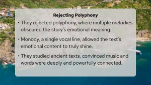 What Ideas Inspired Florentine Camerata's Opera_