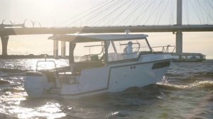 Катера 4К Фоновое видео - обзоры катеров и яхт.