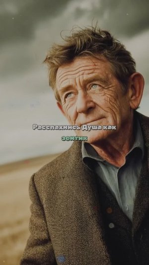 Распахнись Душа как зонтик