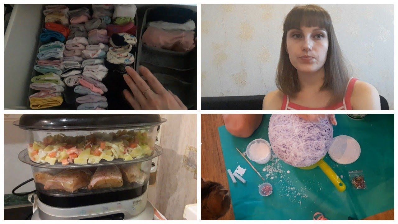 Vlog. Мое воскресенье\ Ставим елку\ Поделка в садик смотреть онлайн