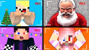 🥵НИКОГДА НЕ ЗВОНИ ДЕДУ МОРОЗУ в 12Ч НОЧИ в МАЙНКРАФТ!