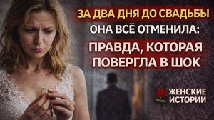 Истории из жизни. За два дня до свадьбы она все отменила Жизненные истории, Аудиорассказы