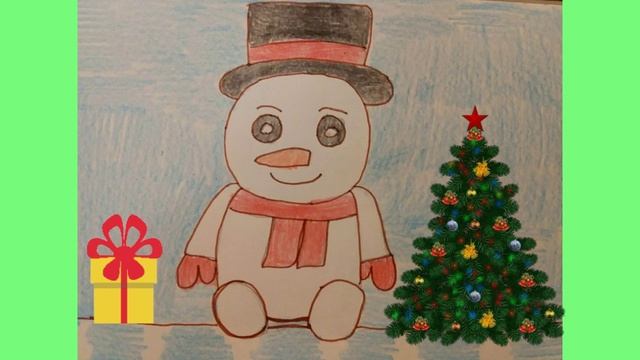 Новогодний фильм из моих рисунков 5 ! смотреть онлайн