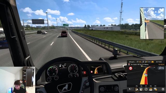 высокогабаритный груз в ETS 2 смотреть онлайн