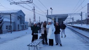 1 января - Бронницы и волшебник 🧙 голубое  💙 небо 🌌 солнце 🌞 и поклонники - подписчики...