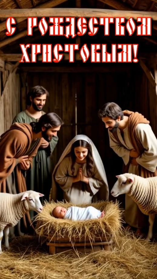 Поздравление с Рождеством Христовым! смотреть онлайн