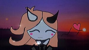 (^.^) 🤍 (• .•)