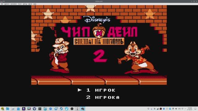 Играем Chip and Dale 2 NES