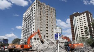 В Найроби обрушилось 16-этажное здание