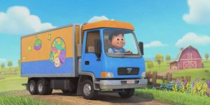 Машинки в парке аттракционов: веселые игры мультик