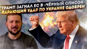 Мир не станет слушать ЕС после беспредела! Трамп одобрил сокрушительный удар по Украине!
