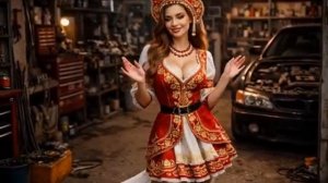 В гараже ТЕМНО и ТЕСНО Озорная частушка с намёком