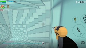 я нашёл мишку Фредди в игре чикен ган