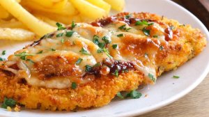 Сочный куриный шницель. Обязательно попробуйте!