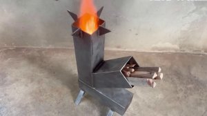 Ракетная печь своими руками