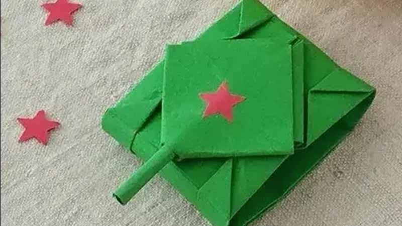 как сделать крутой танк из бумаги а4 смотреть онлайн