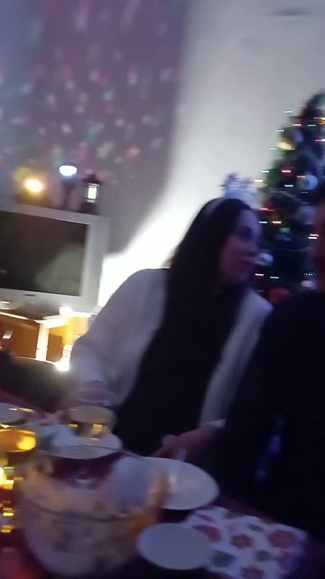 Вечером 1 янапря 2026г. на крыше нащего дома празднуем Новый год! 2 видео. смотреть онлайн